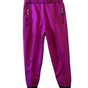 HEAD Sportswear Women’s Insulated Snowboard Ski Pants w/Belt Size 10